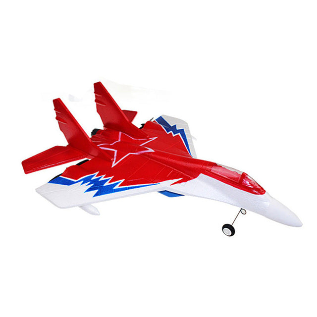 SU27 fighter control glider ruggedness children's toys helicopter model aircraft Drones RC Jet DIY Kit