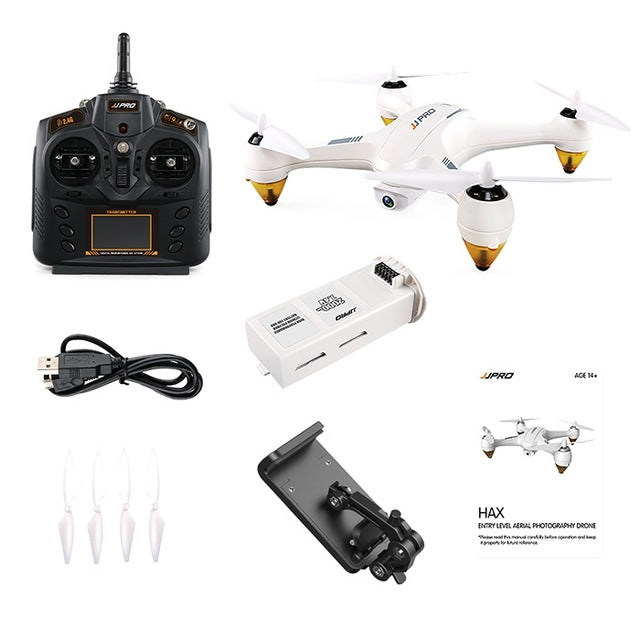 JJRC JJPRO X3 HAX Brushless Double GPS WIFI FPV w/ 1080P HD Camera RC Drone Quadcopter Toy RTF VS Eachine EX1 Hubsan H501S H502E