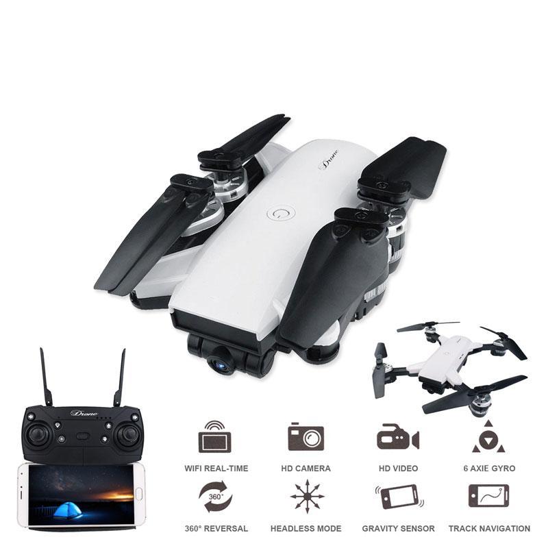 19HW RC Selfie Drone With 0.3mp/2mp HD WIFI FPV  Camera 6-Axis RC Helicopter Real Time Quadcopter vs Visuo XS809HW Eachine E58