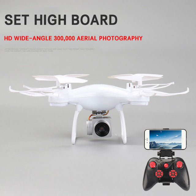 Lensoul 2.4GHz 4 Channel WIFI Drone 0.3MP HD camera 6-Axis Gyro Aircraft UAV Drone Headless Mode APP Control Quadcopter Aircraft